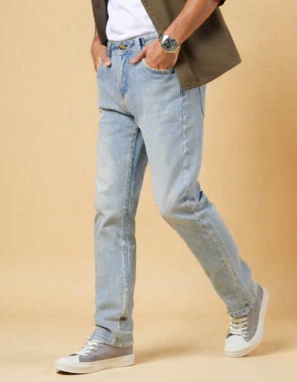 Royal Blue Edge Jeans - Image 2